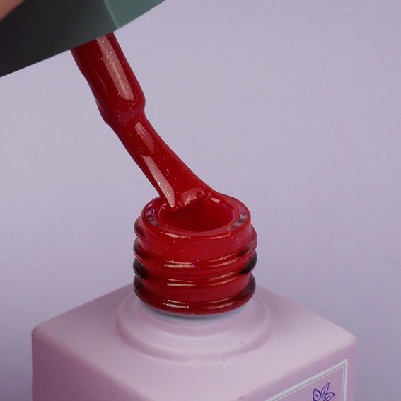 Gellack TUFI profi PREMIUM Kabaret 09 rot mit Partikeln