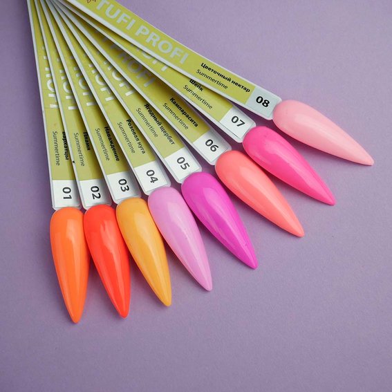 Gellack TUFI profi PREMIUM Summertime 05 Beerensorbet