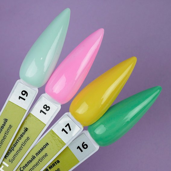 Gellack TUFI profi PREMIUM Summertime 16 grüne Minze