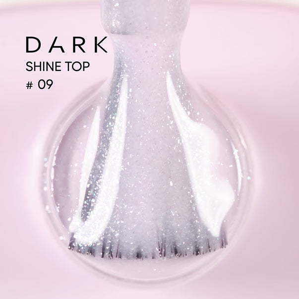 DARK Top Coat mit Glitzendemeffekt SHINE #9