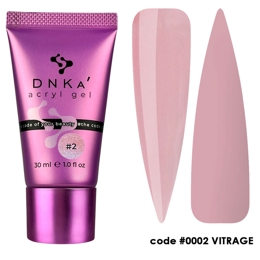 Acrylgel #0002 VITRAGE von DNKa 30g Tube