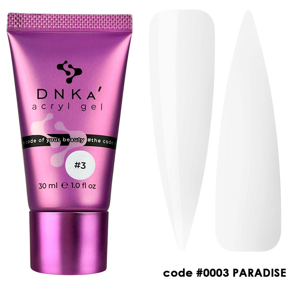 Acrylgel #0003 PARADISE von DNKa 30g Tube
