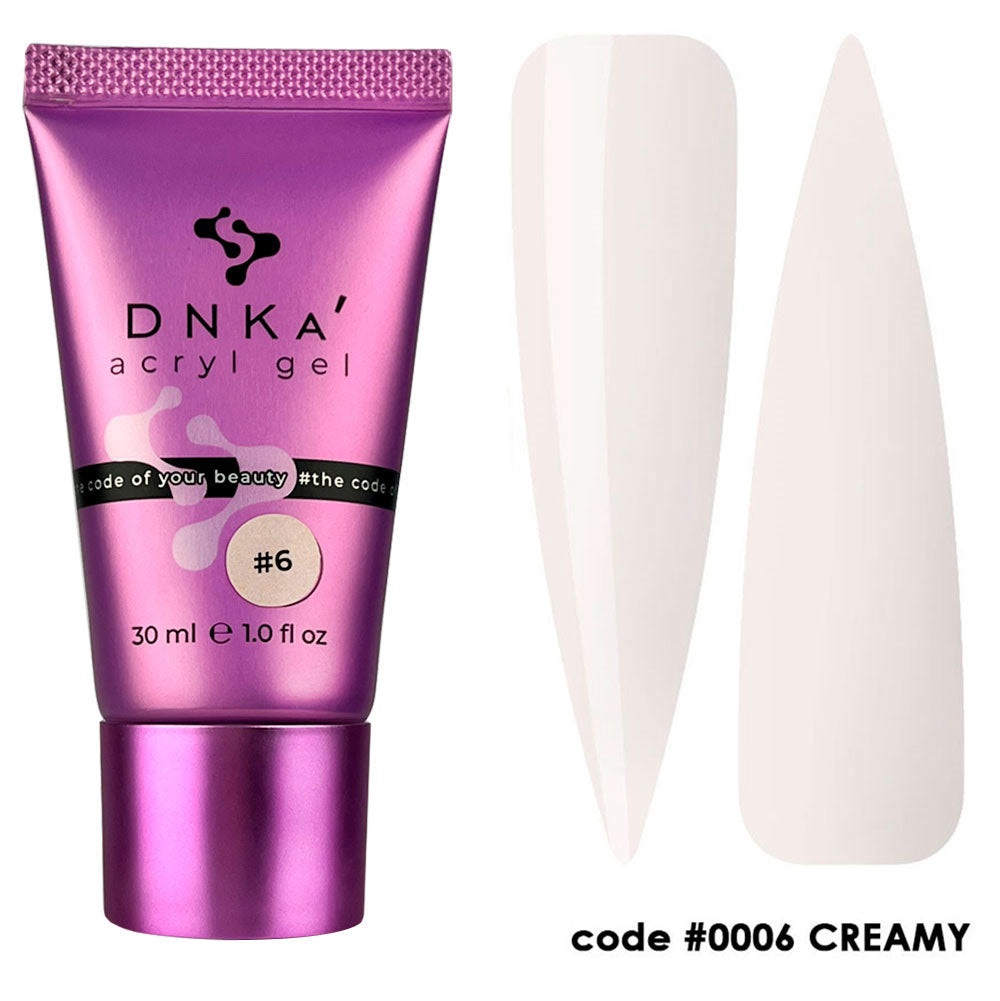 Acrylgel #0006 CREAMY von DNKa 30g Tube