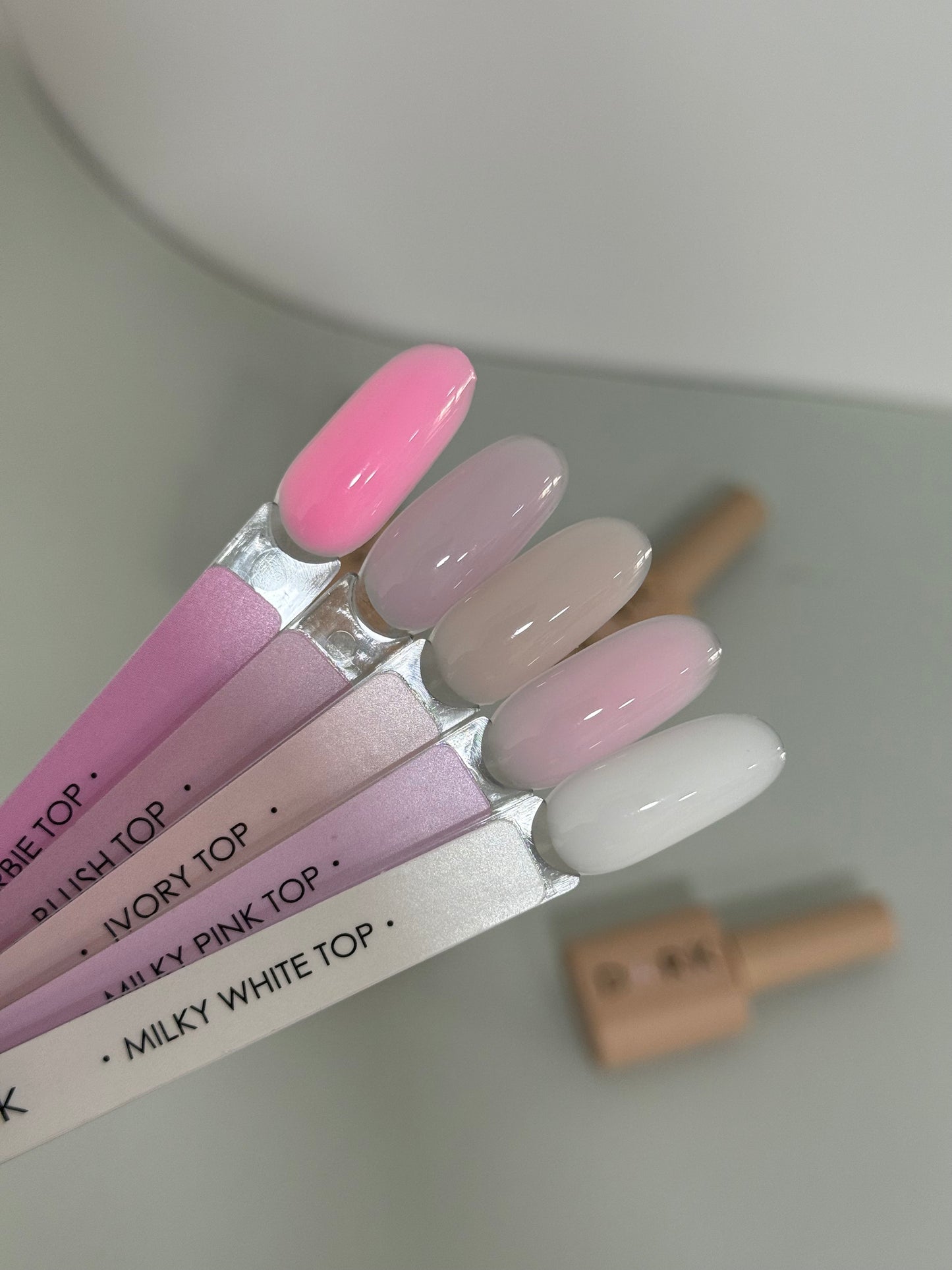 DARK Cover Top Coat MILKY PINK