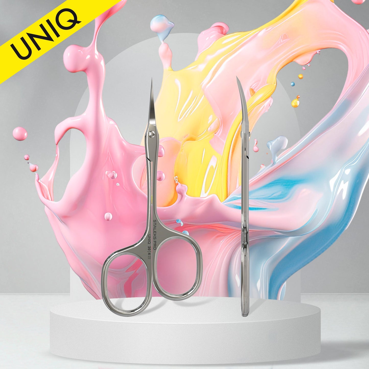 Professionelle Nagelhautschere von Staleks UNIQ 20 TYPE 4 ASYMMETRIC