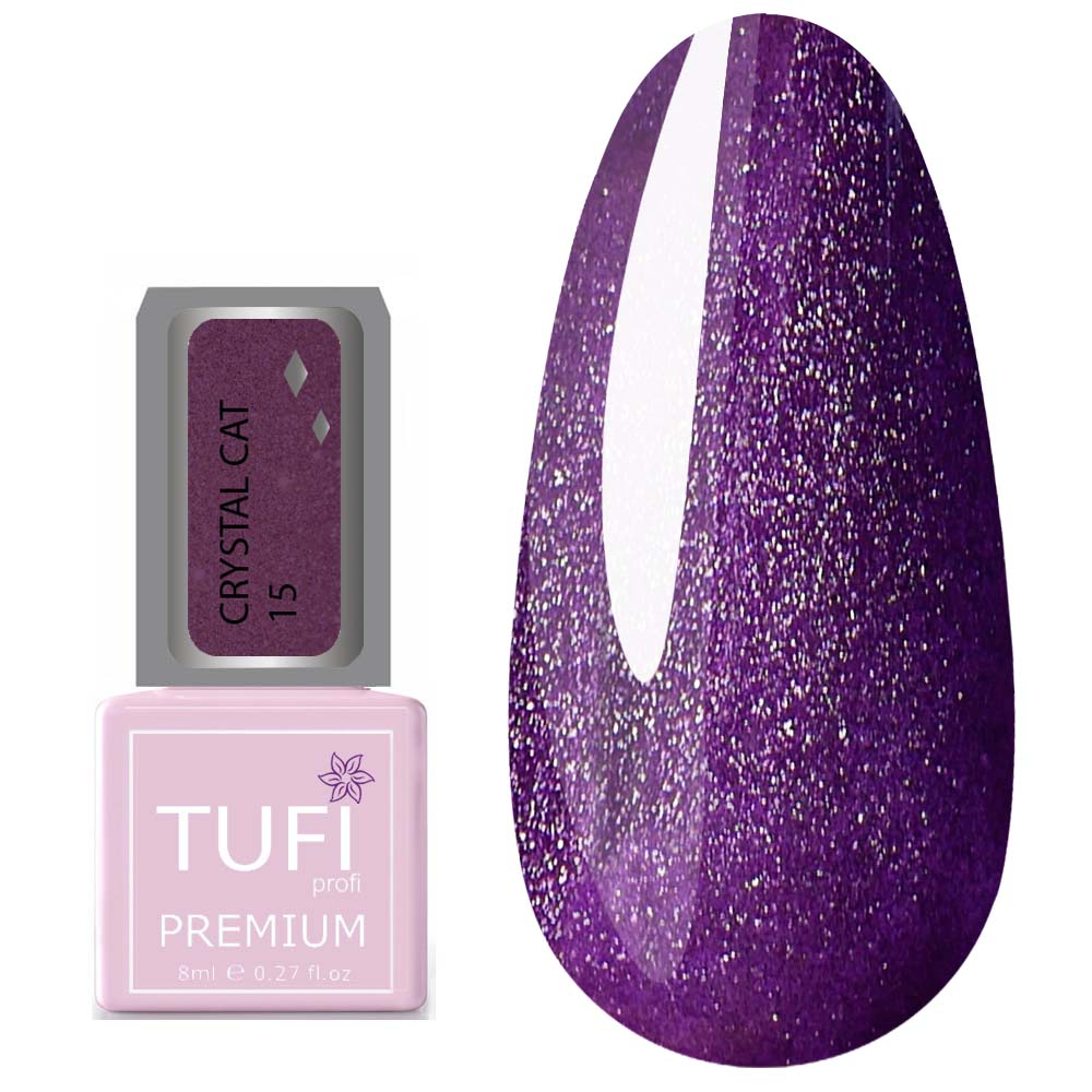 Gellack TUFI profi PREMIUM Crystal Cat 15 Auge des Idols