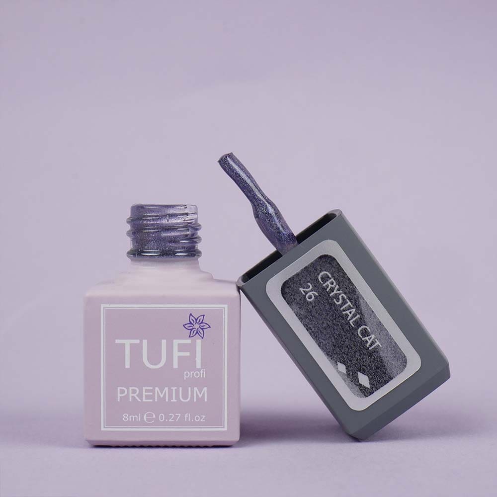 Gellack TUFI profi PREMIUM Crystal Cat 27 Malachit-Holographik