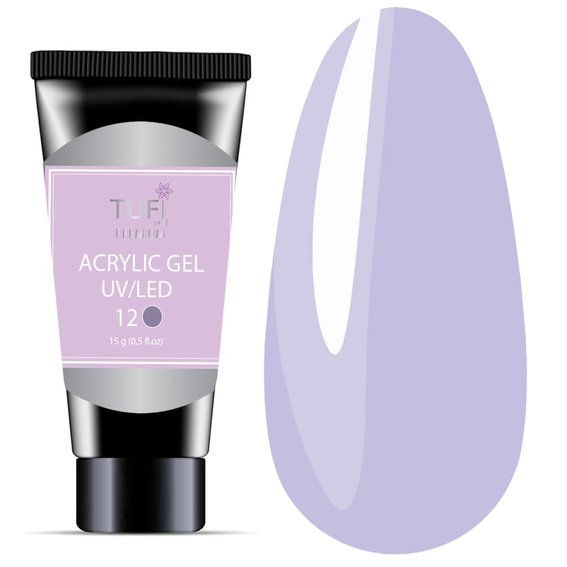 TUFI profi PREMIUM Acrylgel 12 Violett