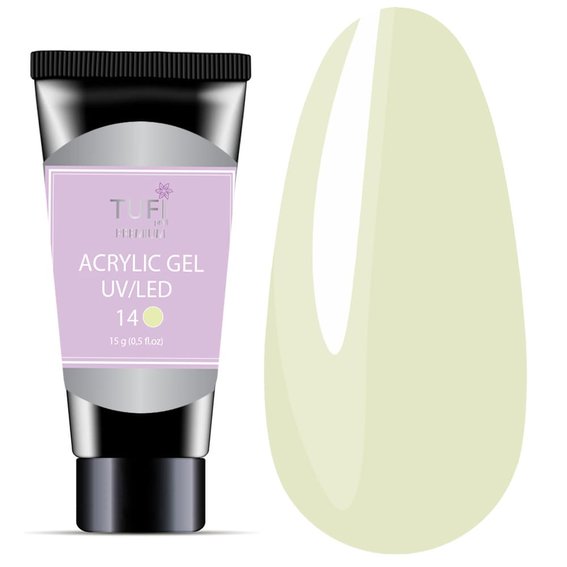 TUFI profi PREMIUM Acrylgel 14 Zitronenhüttenkäse