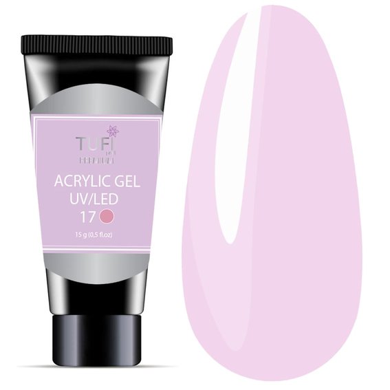TUFI profi PREMIUM Acrylgel 17 Pink Mousse