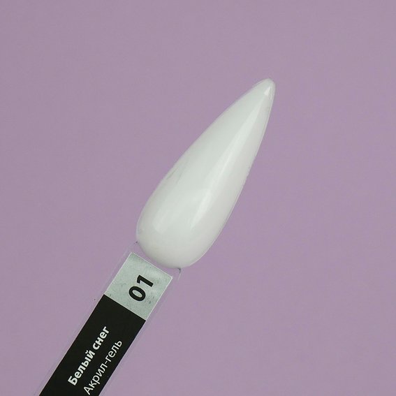 TUFI profi PREMIUM Acrylgel 01 Weißer Schnee