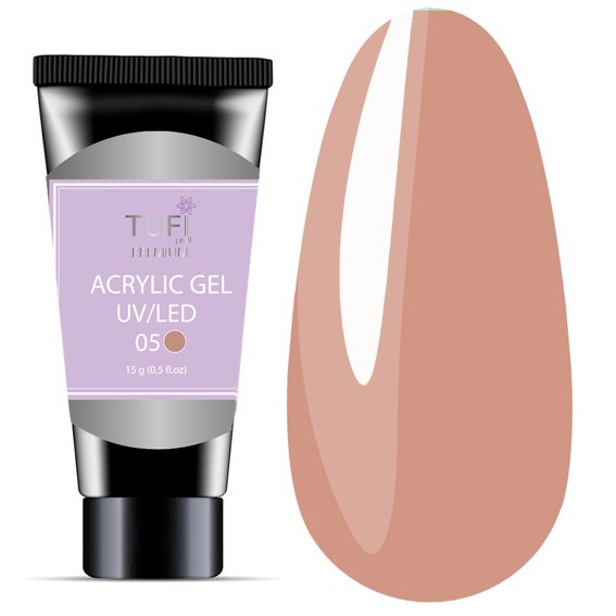 TUFI profi PREMIUM Acrylgel 05 Karamell
