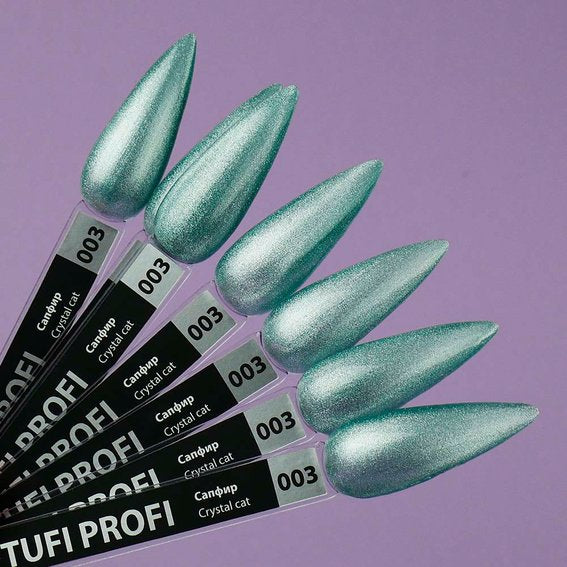 Gellack TUFI profi PREMIUM Crystal Cat 03 Sapphire