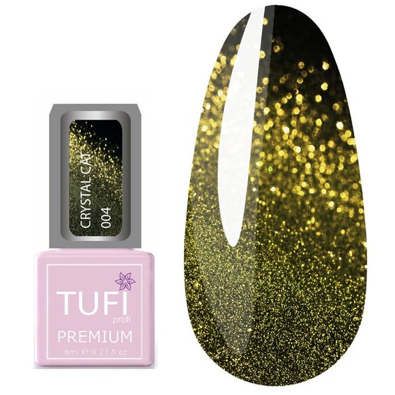 Gellack TUFI profi PREMIUM Crystal Cat 04 Turmalin