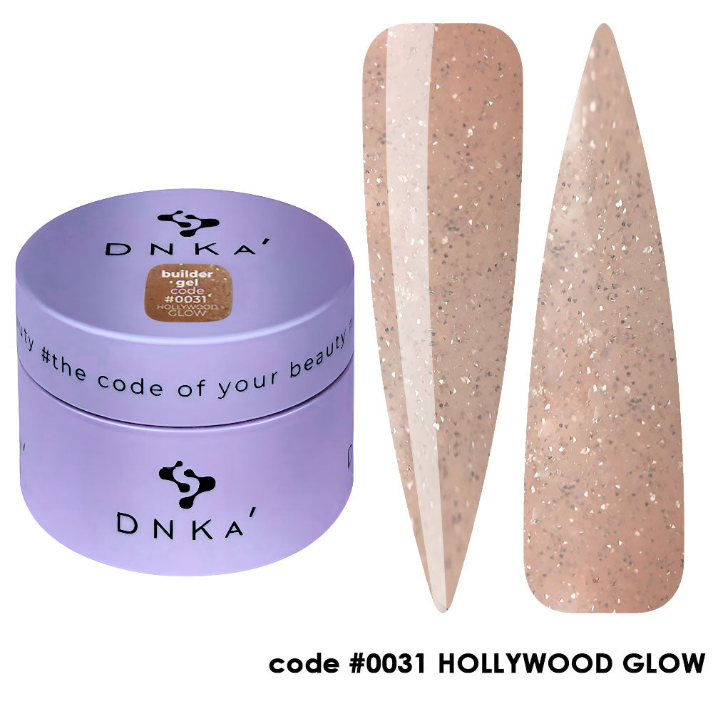 Aufbaugel DNKa Builder Gel Nr. 0031 HOLLYWOOD GLOW 30 ml