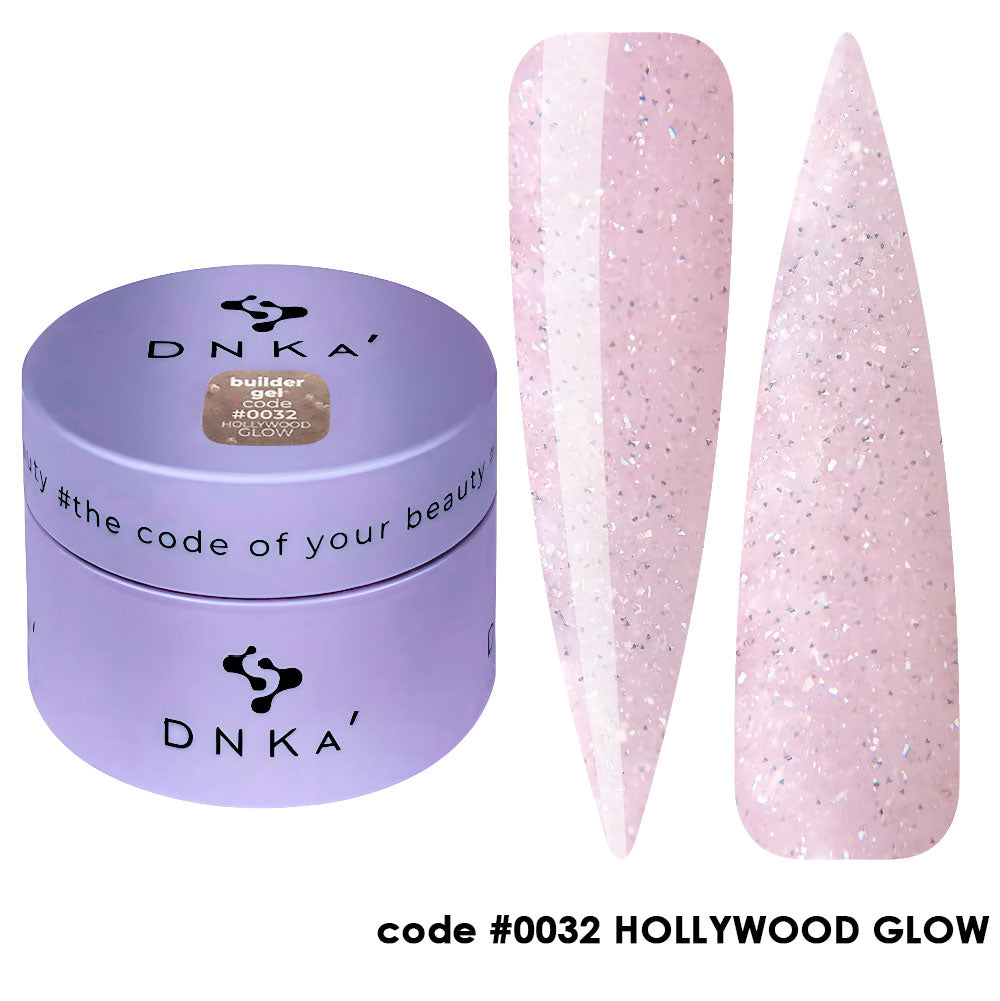 Aufbaugel DNKa Builder Gel Nr. 0032 HOLLYWOOD GLOW 30 ml