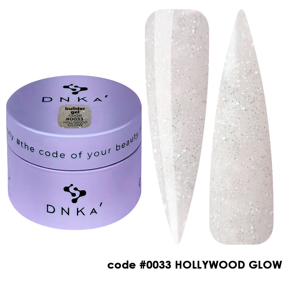 Aufbaugel DNKa Builder Gel Nr. 0033 HOLLYWOOD GLOW 30 ml
