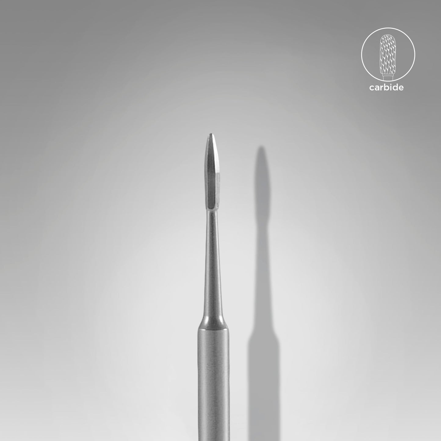 Hartmetallfräser „Nagelreiniger“, Durchmesser 1,2 Mm / Arbeitsteil 2,5 Mm