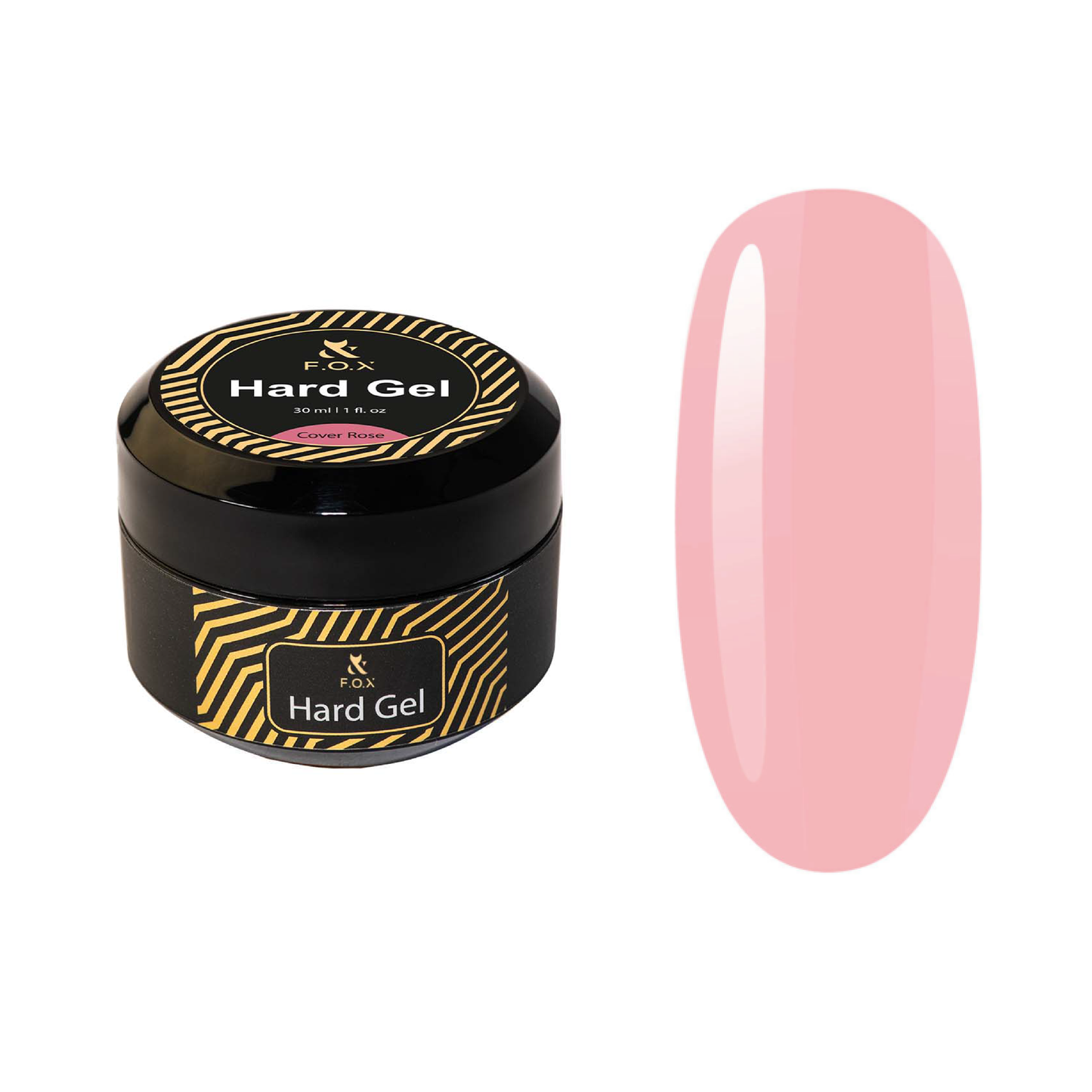 F.O.X. Hard Gel Cover Rose