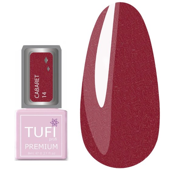 Gellack TUFI profi PREMIUM Cabaret 14 Cabernet