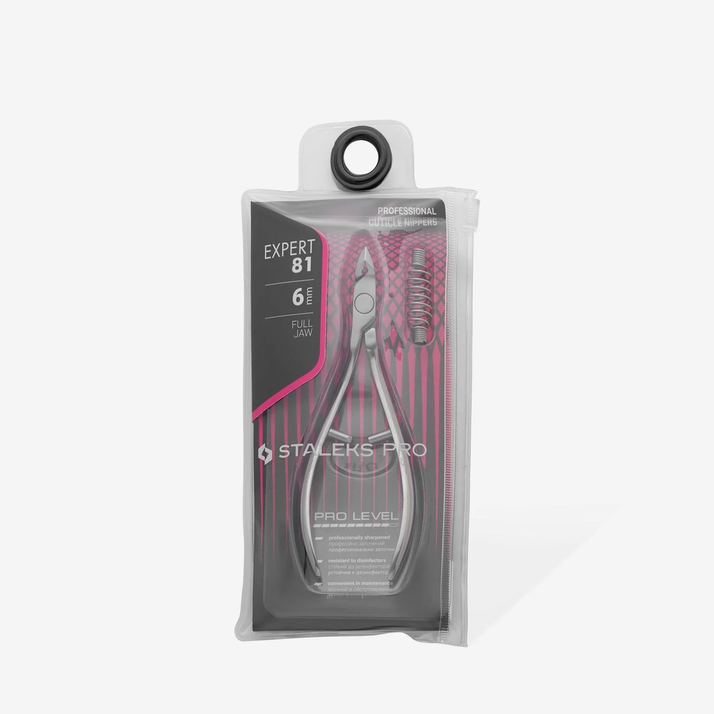 Professionelle Nagelhautzange von Staleks EXPERT 81/ 6mm