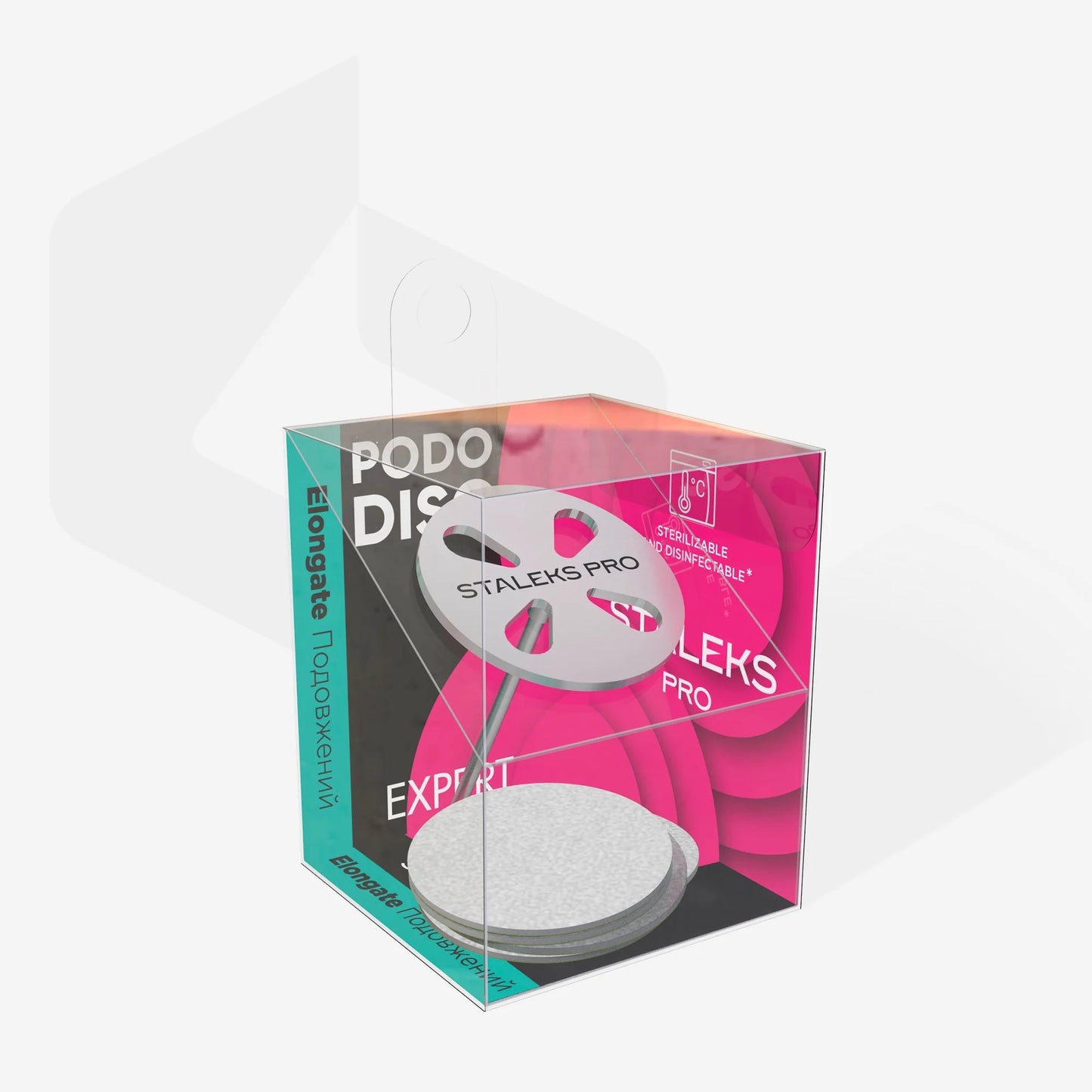 PODO-Disk-Set L (lang) (25mm) von Staleks PRO