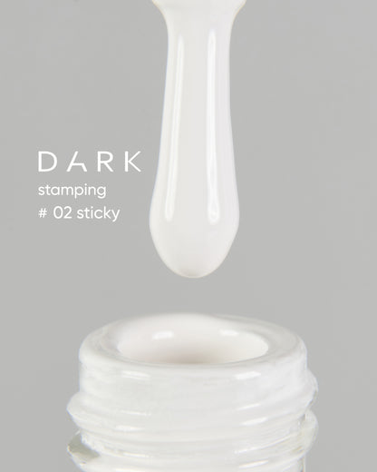 DARK Stamping-Lack 02 weiß 10ml