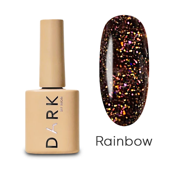 DARK Top Coat mit Glitzendemeffekt RAINBOW TOP