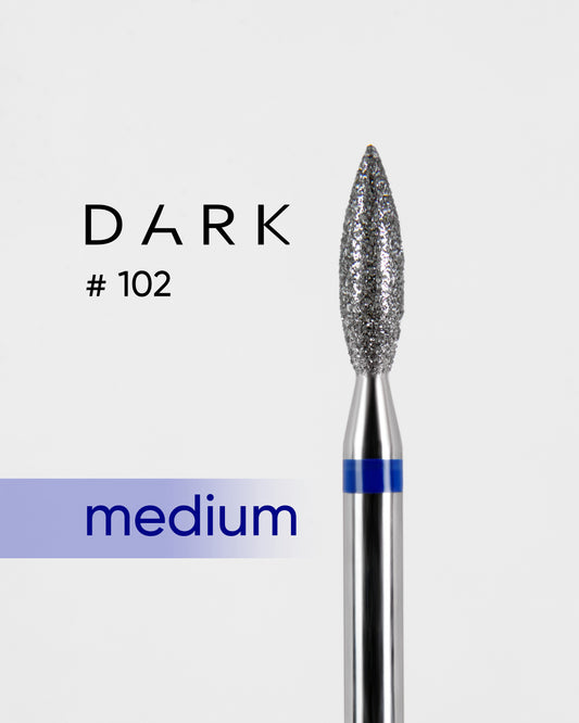 DARK Fräseraufsatz Diamantfräser 102 blau