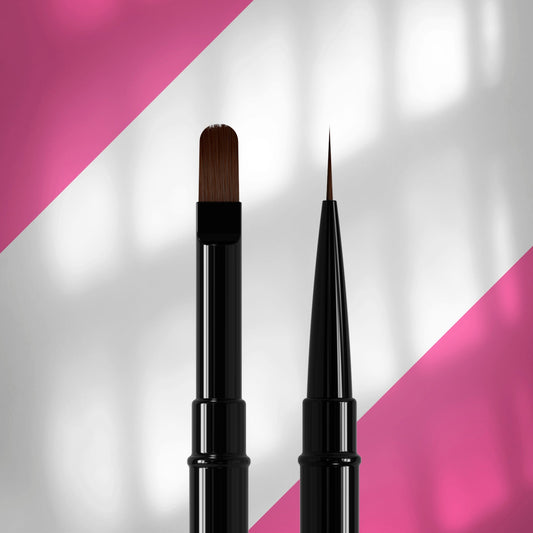 EXPERT Doppelseitiger Pinsel 03/06 (Liner 10 mm / für Gel 11 Mm)