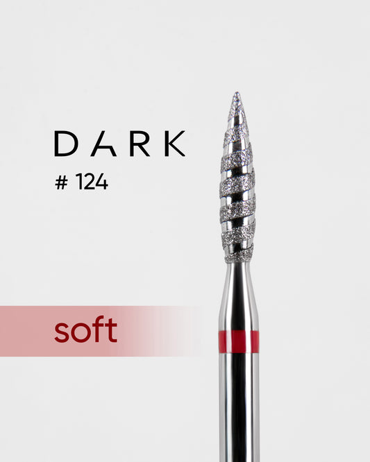 DARK Fräseraufsatz TORNADO 124 rot
