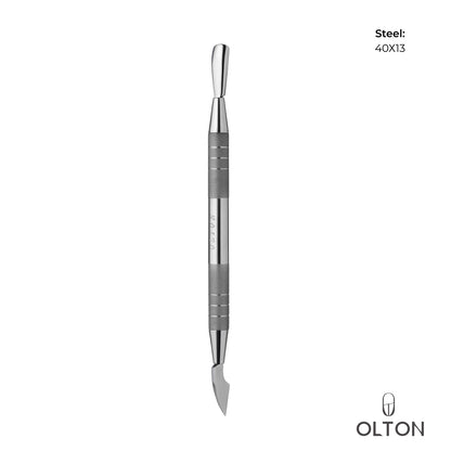 OLTON Nagelhautschieber mit Beilklinge (Pusher)