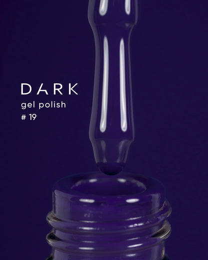 DARK Gellack Gel Polish 19