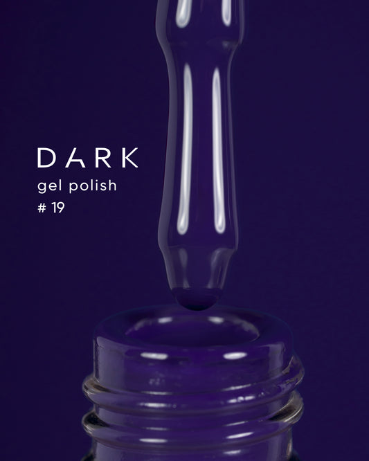 DARK Gellack Gel Polish 19
