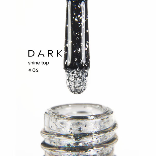 DARK Top Coat mit Glitzendemeffekt SHINE #6