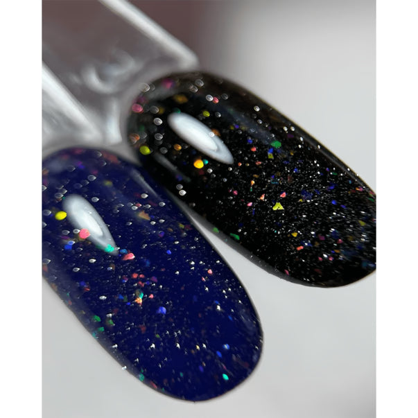 DARK Top Coat mit Reflektierendemeffekt NIGHT STAR TOP