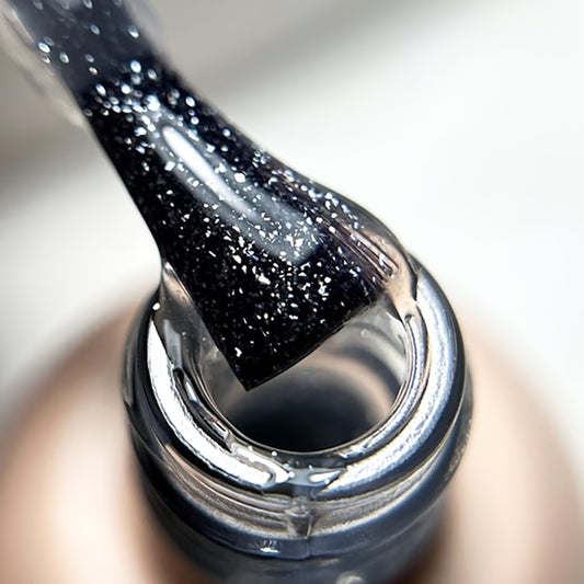 DARK Top Coat mit Glämzendeffekt SILVER