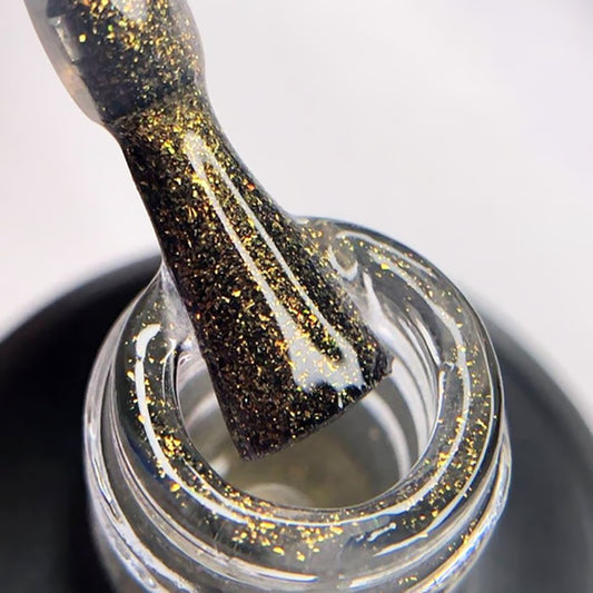 DARK Top Coat mit Goldschimmer GOLD TOP