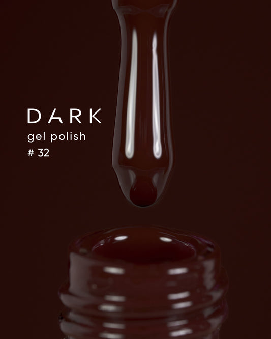 DARK Gellack Gel Polish 32