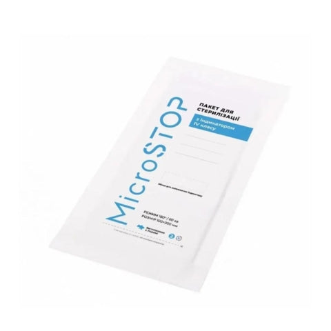 Sterilisationsbeutel weiß von MICROstop (Kraftpaket) 100 St.