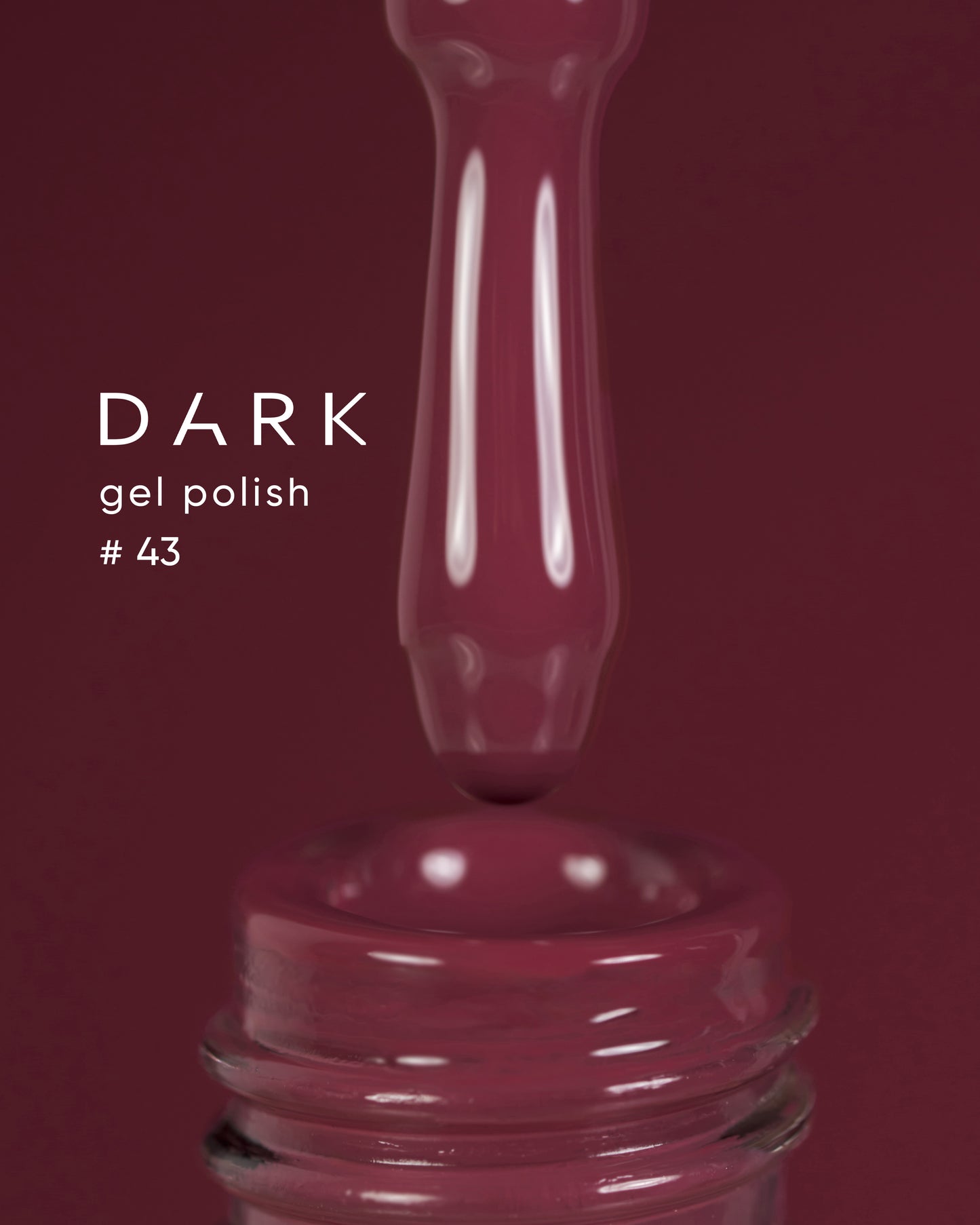 DARK Gellack Gel Polish 43