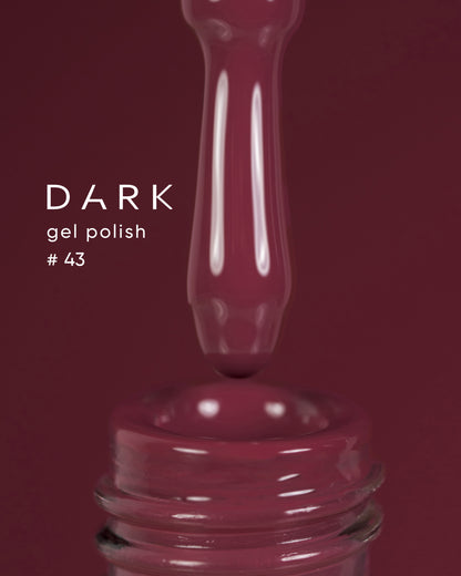 DARK Gellack Gel Polish 43