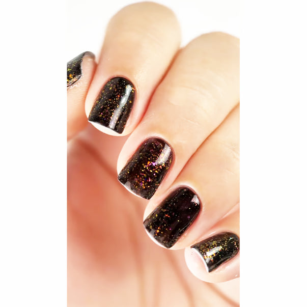 DARK Top Coat mit Glitzendemeffekt RAINBOW TOP