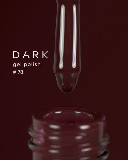DARK Gellack Gel Polish 78
