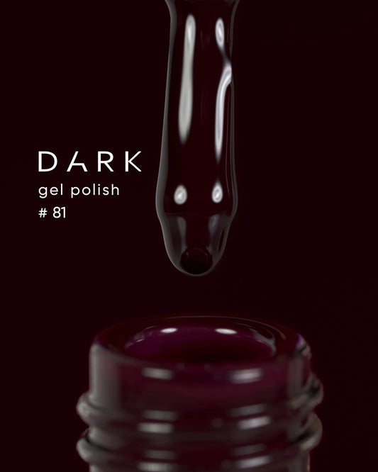 DARK Gellack Gel Polish 81