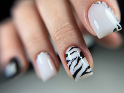 DARK Gel Farbe SCHWARZ 5ml