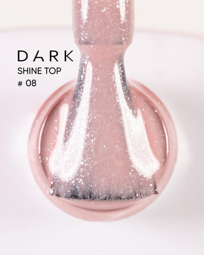 DARK Top Coat mit Glitzendemeffekt SHINE #8