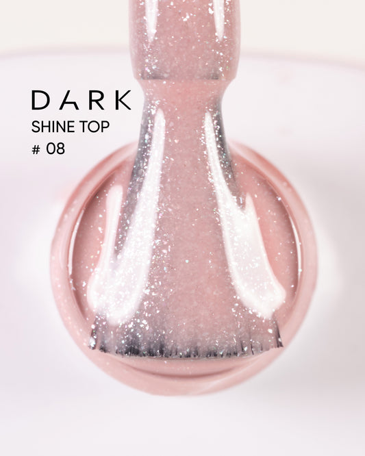 DARK Top Coat mit Glitzendemeffekt SHINE #8