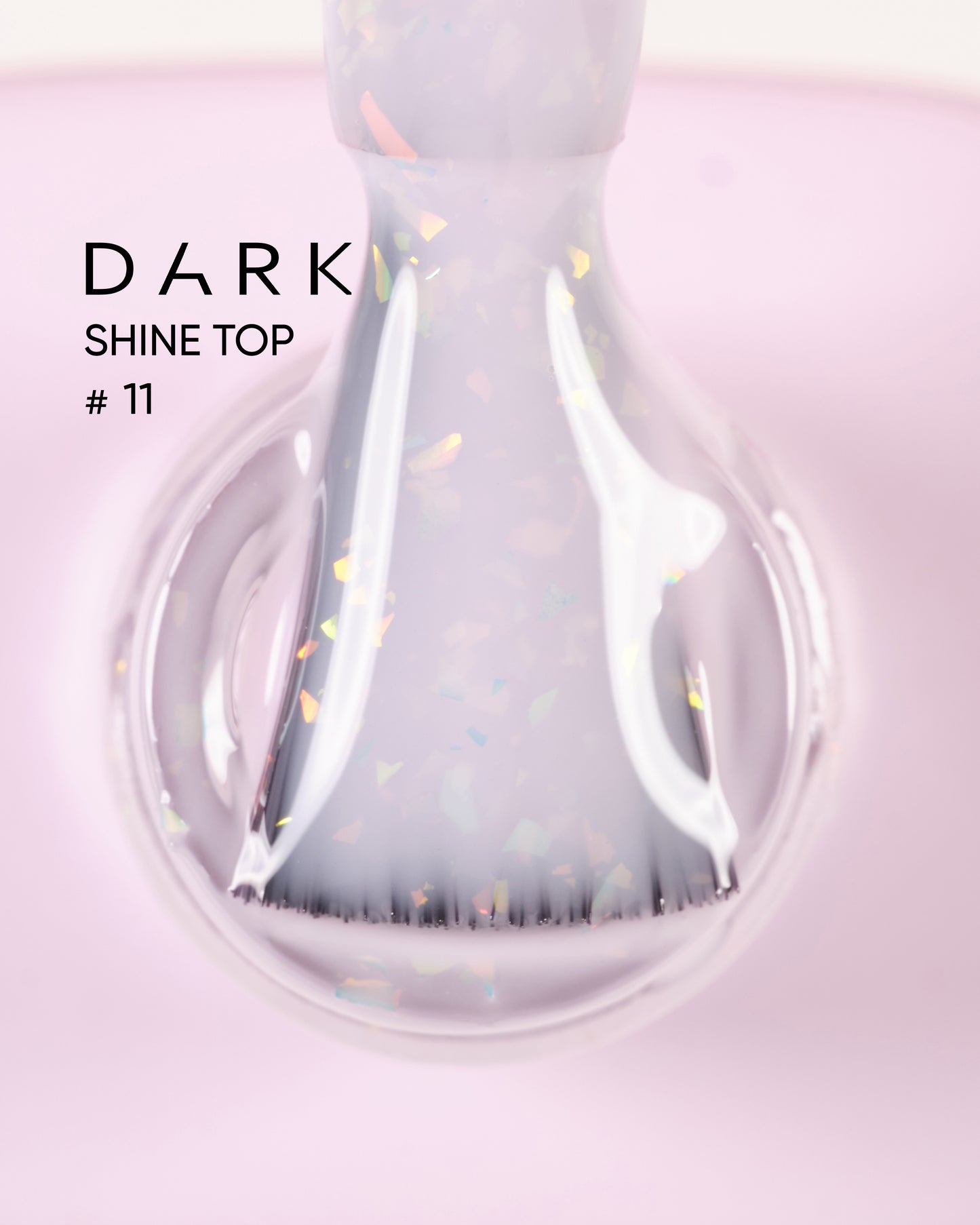 DARK Top Coat mit Glitzendemeffekt SHINE #11