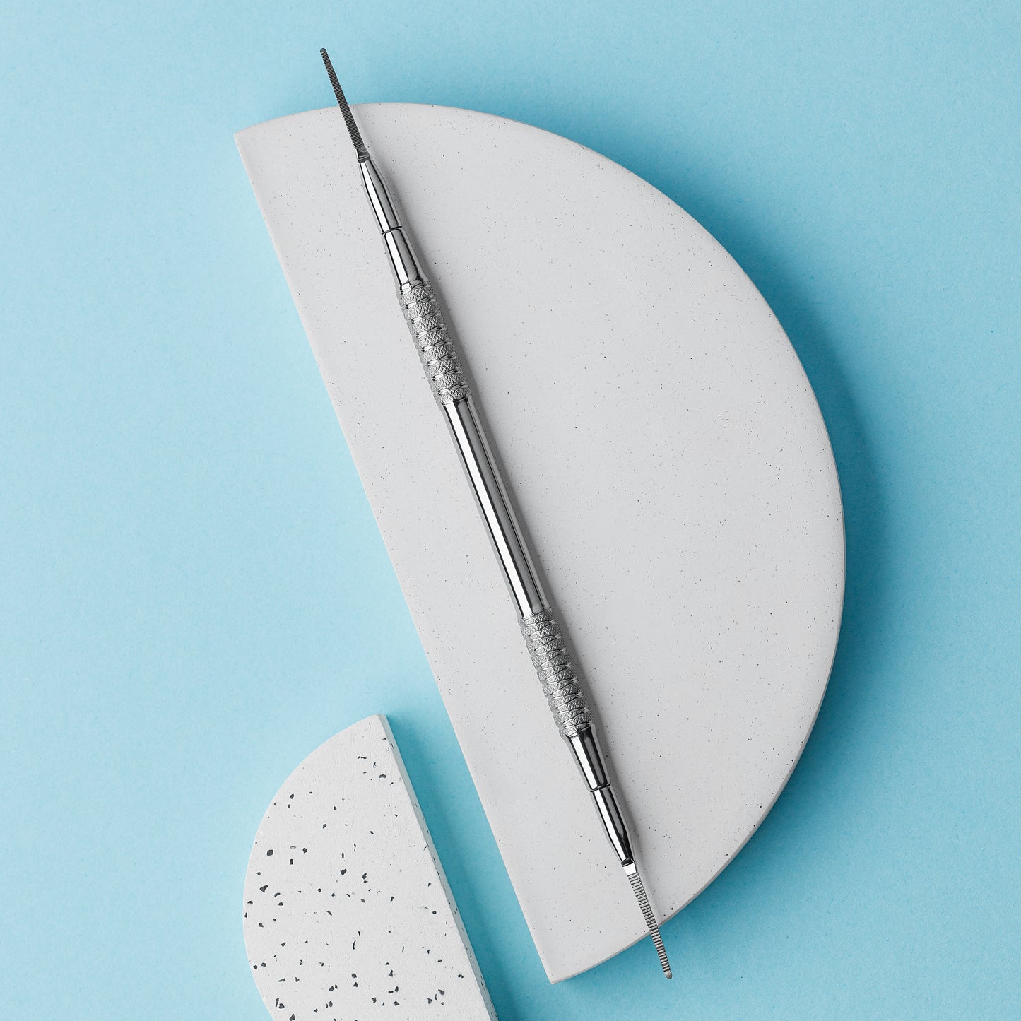 Professionelle Kürette für Pediküre EXPERT 60/4 (doppelseitige Nagelfeile)